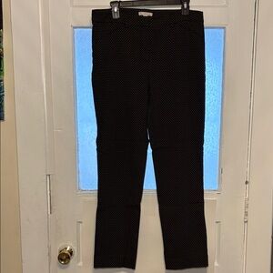 db established 1962 Women’s Black and Brown  Printed Pants Size 12